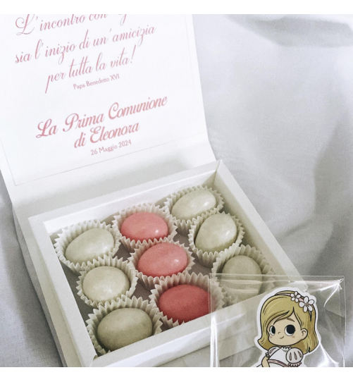 COFANETTO 9 CONFETTI E GADGET