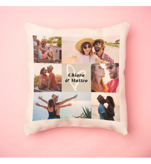 CUSCINO QUADRATO PERSONALIZZATO