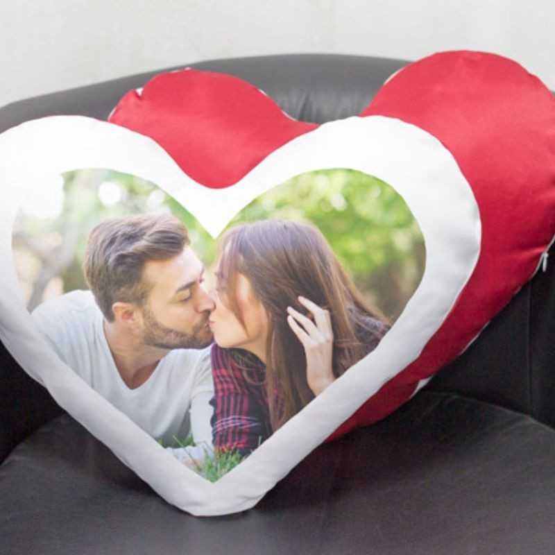 CUSCINO CUORE PERSONALIZZATO