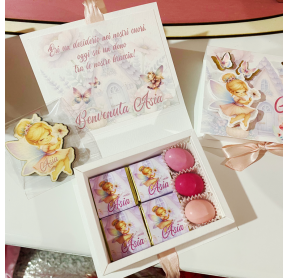 COFANETTO CONFETTI CIOCCOLATINI E GADGET