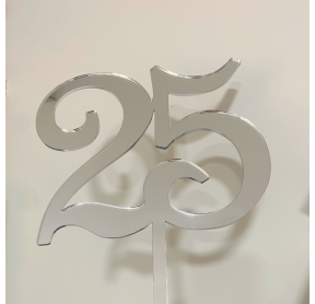 CAKE TOPPER PLEXIGLASS