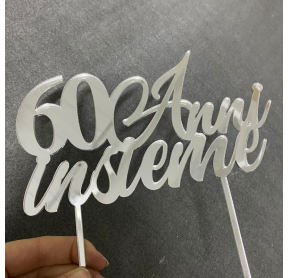 CAKE TOPPER PLEXIGLASS