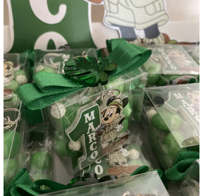PORTACHIAVE IN ASTUCCIO CON DECORI
