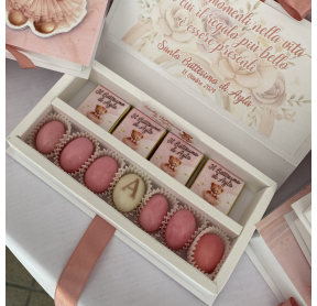COFANETTO GRANDE CONFETTI E CIOCCOLATINI