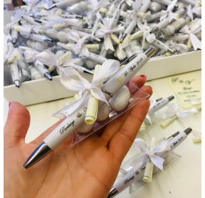 PENNE SEGNAPOSTO CON CONFETTI (ASTUCCIO PVC)