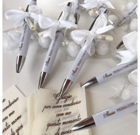 PENNE SEGNAPOSTO CON CONFETTI (ASTUCCIO PVC)
