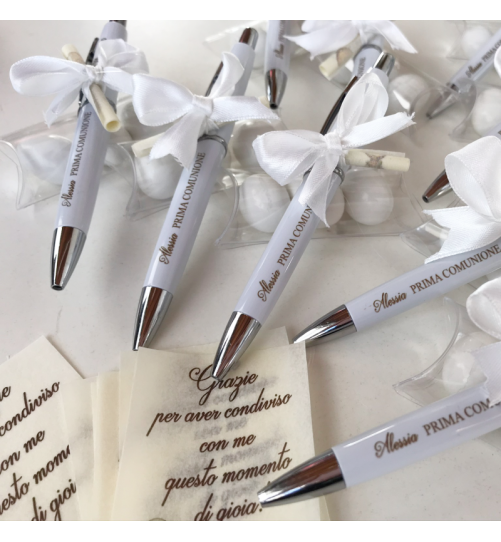 PENNE SEGNAPOSTO CON CONFETTI (ASTUCCIO PVC)