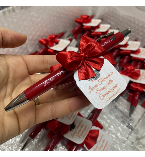 PENNE SEGNAPOSTO CON CONFETTI (ASTUCCIO PVC)