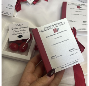 COFANETTO TESI CONFETTI CIOCCOLATINI