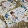 COFANETTO GRANDE CONFETTI, CIOCCOLATINI E PENNA COFANETTO GRANDE CONFETTI, CIOCCOLATINI E PENNA