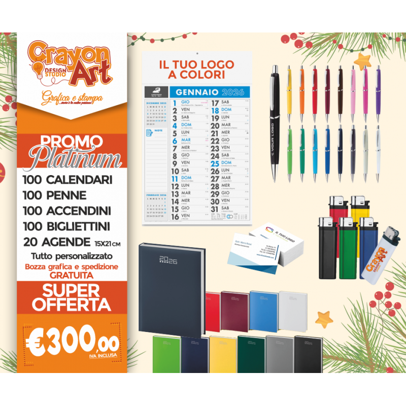 PACK CALENDARI, ACCENDINI, PENNE, BIGLIETTINI, AGENDE PACK CALENDARI, ACCENDINI, PENNE, BIGLIETTINI, AGENDE