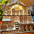 PRESEPE IN LEGNO PRESEPE IN LEGNO