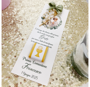 CIOCCOLATINI SEGNAPOSTO CON CORONCINA
